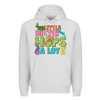 Dove Grey Little mister hops a lot Easter Day Premium Hoodie - CowGirlArtShop