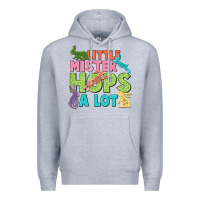 Heather Grey Little mister hops a lot Easter Day Premium Hoodie - CowGirlArtShop