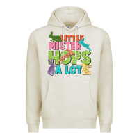 Oatmeal Heather Little mister hops a lot Easter Day Premium Hoodie - CowGirlArtShop