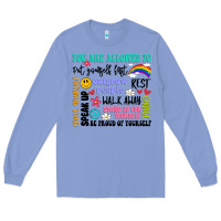 Colony Blue you are allowed to Long Sleeve Tee - Artiststas