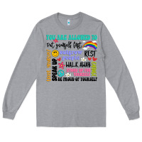 You Are Allowed To Long Sleeve Tee | Teevron