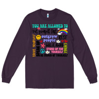 Plum you are allowed to Long Sleeve Tee - Artiststas