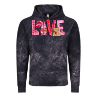 Cloud Black love with gnome Vintage Hoodie - NancyCooperArtShop