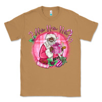 Toasted Coconut ho ho ho pink black santa christmas Classic Tee - MaliasSmallBusiness