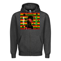 Charcoal Heather juneteenth celebrate freedom since 1865 Zipper Hoodie - TumblerDesignByShophia