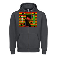 Smoke juneteenth celebrate freedom since 1865 Zipper Hoodie - TumblerDesignByShophia