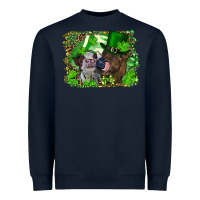 Navy st. patrick's day heifers Heavyweight Sweatshirt - RanaPortraitStore