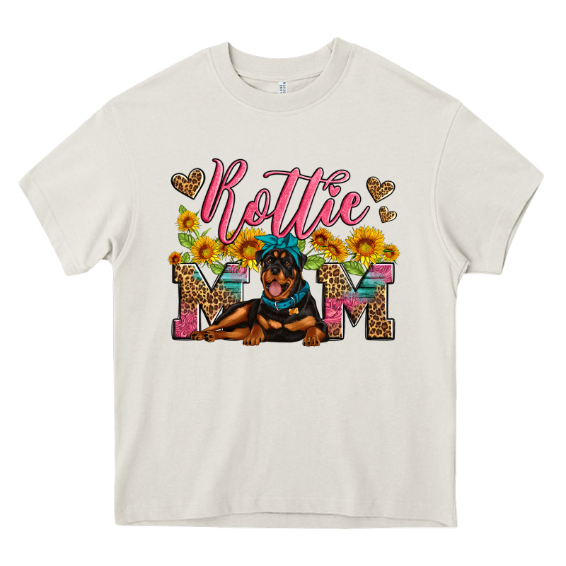 Rottweiler Mom Heavy Core Tee by Artiststas | Teevron