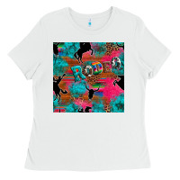 White western rodeo seamless Ladies Tee - Artiststas
