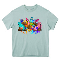 Arona pride lesbian gay mom sunflower Heavy Core Tee - AdoDesignShop
