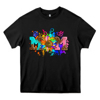 Black pride lesbian gay mom sunflower Heavy Core Tee - AdoDesignShop