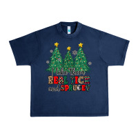 Navy i like they real thick and sprucey Urban Heavy Tee - MaliasSmallBusiness