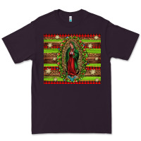 Plum our lady of Guadalupe Christmas Premium Tee - Jasminsmagicworld