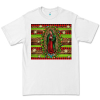 White our lady of Guadalupe Christmas Premium Tee - Jasminsmagicworld