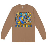 Toasted Coconut love doesn t count chromosomes Long Sleeve Tee - Artiststas