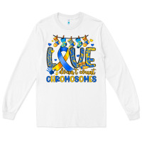 White love doesn t count chromosomes Long Sleeve Tee - Artiststas