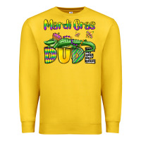 Lemon mardi gras dude alligator olivia Premium Sweatshirt - OliviaCreatesArt