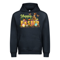 Navy Happy Easter Urban Hoodie - LillyAllenDesigns