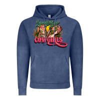 Vintage Denim long live cowgirls Vintage Hoodie - NancyCooperArtShop