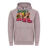 Vintage Zinc long live cowgirls Vintage Hoodie - NancyCooperArtShop