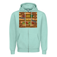 Seafoam juneteenth breaking every chain since 1865 Zipper Hoodie - TumblerDesignByShophia