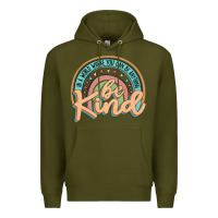Army Green be kind Premium Hoodie - JahusDesignShop