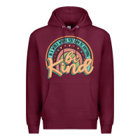 Burgundy be kind Premium Hoodie - JahusDesignShop