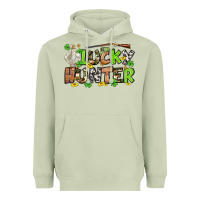 Matcha Lucky hunter St. Patrick's Day Heavyweight Hoodie - OliviaCreatesArt