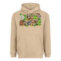 Mushroom Lucky hunter St. Patrick's Day Heavyweight Hoodie - OliviaCreatesArt
