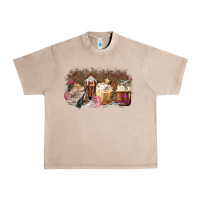 French Oak Hair Dresser Coffee Cups Urban Heavy Tee - MaliasSmallBusiness