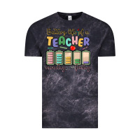 Cloud Black battery life of a teacher monday friday Vintage Tee - MaliasSmallBusiness