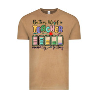 Vintage Camel battery life of a teacher monday friday Vintage Tee - MaliasSmallBusiness