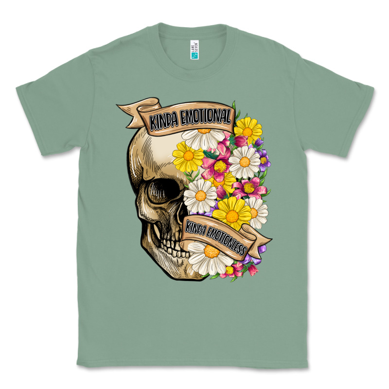 Kinda Emotional Kinda Emotionless Classic Tee by MaliasSmallBusiness | Teevron
