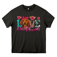 Asphalt love dachshunds Heavy Core Tee - Artiststas