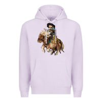 Lilac Midilli little Cowboy kid rodeo Premium Hoodie - HowdyJamesFarm