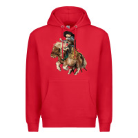 Red Midilli little Cowboy kid rodeo Premium Hoodie - HowdyJamesFarm