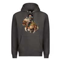 Smoke Midilli little Cowboy kid rodeo Premium Hoodie - HowdyJamesFarm