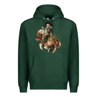 Sports Green Midilli little Cowboy kid rodeo Premium Hoodie - HowdyJamesFarm
