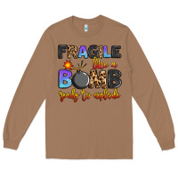 Toasted Coconut fragile like a bomb ready to explode Long Sleeve Tee - Artiststas