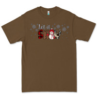 Cacao Christmas let it snow Premium Tee - JahusDesignShop