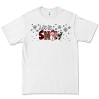 White Christmas let it snow Premium Tee - JahusDesignShop