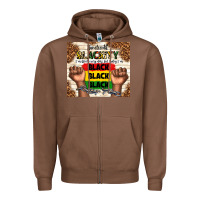 Chestnut juneteenth blackity black black black Zipper Hoodie - TumblerDesignByShophia