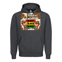 Smoke juneteenth blackity black black black Zipper Hoodie - TumblerDesignByShophia