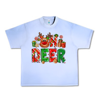 Grape Ice Oh deer Reindeer Urban Heavy Tee - NancyCooperArtShop