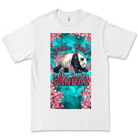 White just a girl who loves pandas Premium Tee - LillyAllenDesigns