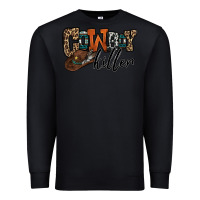 Black cowboy killer Premium Sweatshirt - OliviaCreatesArt