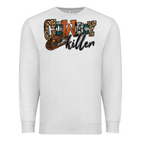 Oatmeal Heather cowboy killer Premium Sweatshirt - OliviaCreatesArt