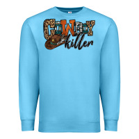 Ocean Blue cowboy killer Premium Sweatshirt - OliviaCreatesArt