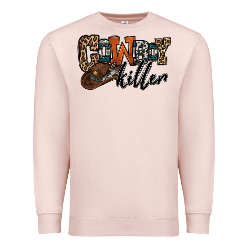 Cowboy Killer Premium Sweatshirt by OliviaCreatesArt | Teevron