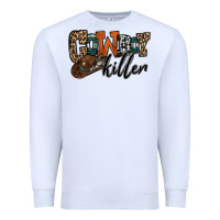 White cowboy killer Premium Sweatshirt - OliviaCreatesArt